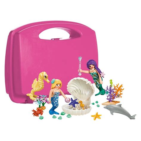 Create endless adventures with the Playmobil Nautical Mermaid Play Box